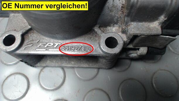 Foto: DROSSELKLAPPENSTUTZEN MAGNETI MARELLI eines Ford Ka 1.2 255 592/Z24