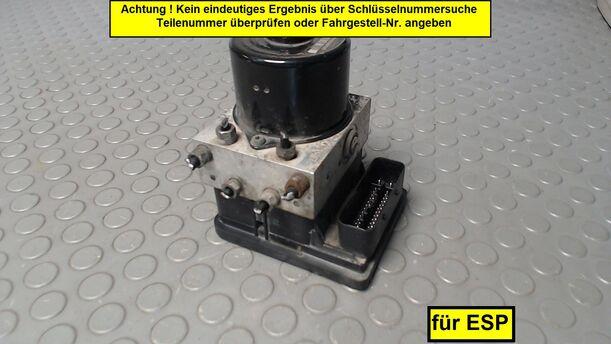 Foto: HAUPTBREMSAGGREGAT ABS eines Opel Astra 1.9 CDTI Caravan DPF Jeans