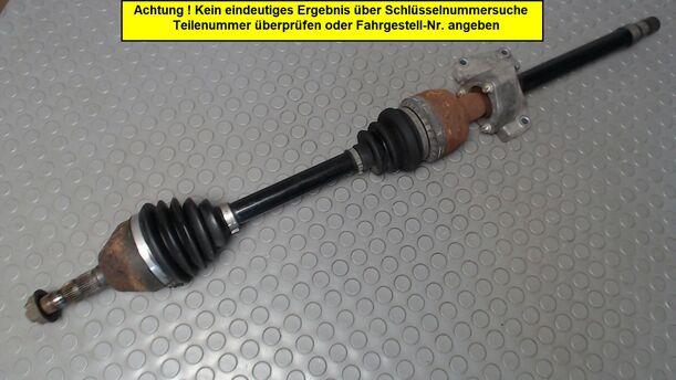 Foto: ANTRIEBSWELLE RECHTS eines Opel Astra 1.9 CDTI Caravan DPF 255 551/Z24