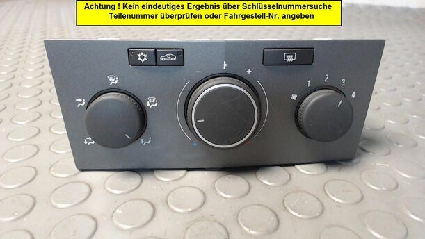 Foto: HEIZUNGSBETÄTIGUNG eines Opel Astra 1.9 CDTI Caravan DPF Jeans