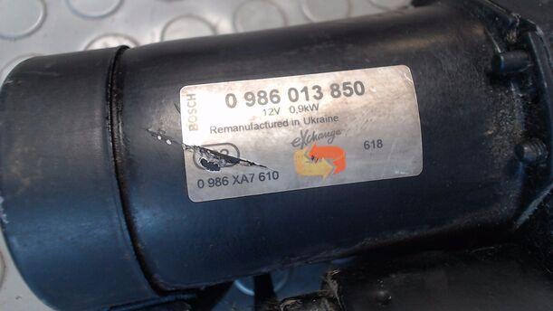 Foto: ANLASSER / STARTER BOSCH eines Peugeot 307 110 GL