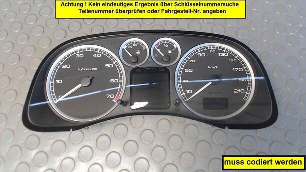 Foto: TACHOEINHEIT eines Peugeot 307 110 GL
