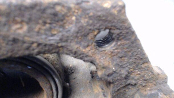 Foto: BREMSSATTEL VORN LINKS eines Mercedes-Benz A 140 255 562/Z04