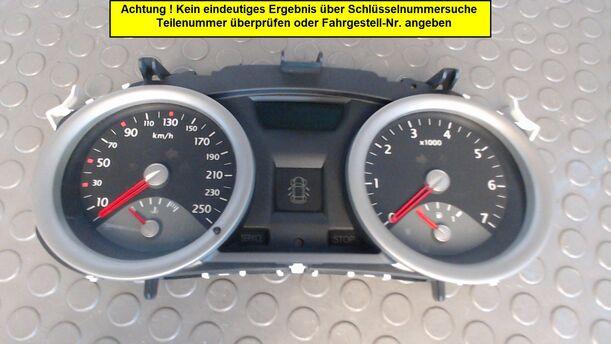 Foto: TACHOEINHEIT / KOMBIINSTRUMENT eines Renault Megane 1.6 GL