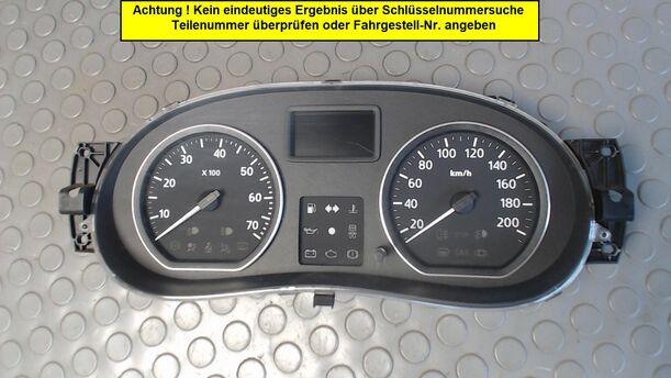 Foto: TACHOEINHEIT eines Dacia Sandero 1.4 MPI CL
