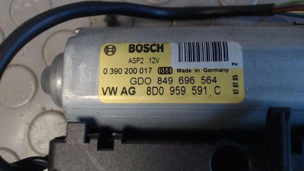 Foto: SCHIEBEDACHMOTOR eines VW Golf 2.0 SDI