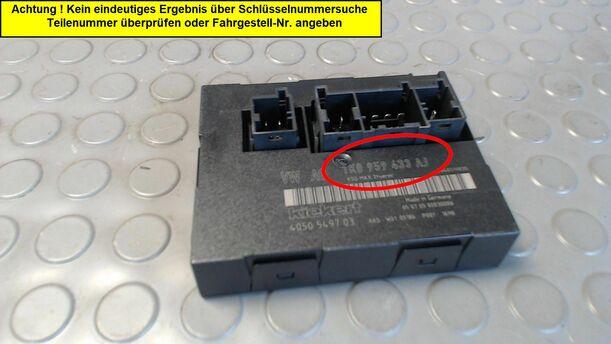 Foto: KOMFORTSTEUERGERÄT eines VW Golf 2.0 SDI