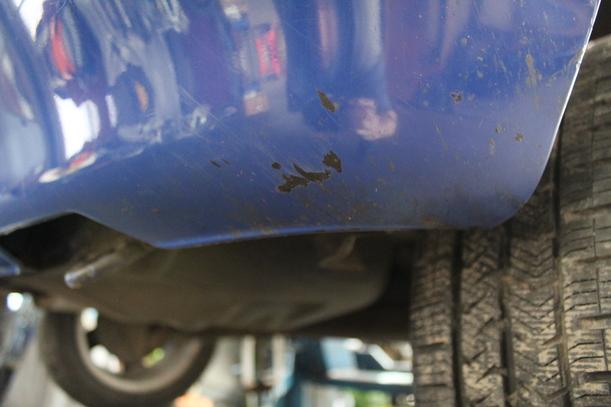 Foto: STOSSSTANGE / STOSSFÄNGER HINTEN eines VW Polo Edition