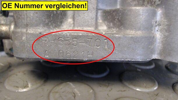 Foto: DROSSELKLAPPE MIT LUFTMASSENMESSER eines Suzuki Baleno 1.8
