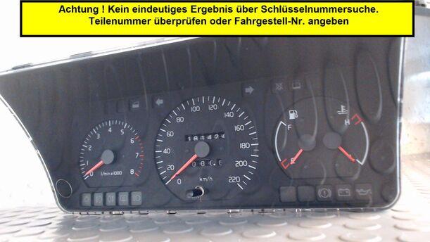 Foto: TACHOEINHEIT / KOMBIINSTRUMENT eines Volvo 460 2.0i
