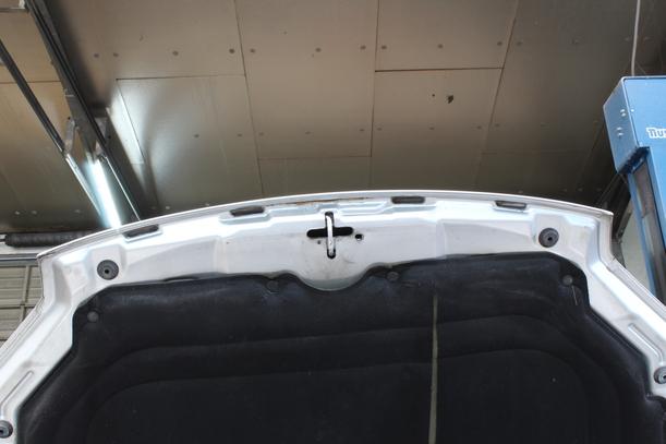 Foto: MOTORHAUBE eines Citroen Berlingo 1.9 D SX