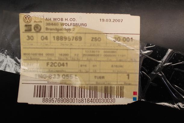 Foto: TÜR HINTEN LINKS eines Seat Toledo 1.6 16V Stella