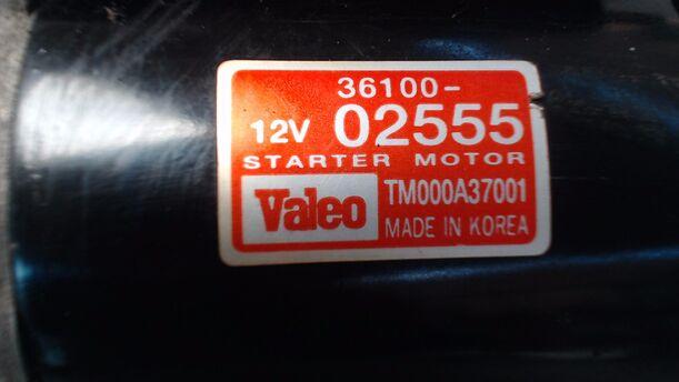Foto: ANLASSER / STARTER VALEO eines Hyundai Getz 1.1