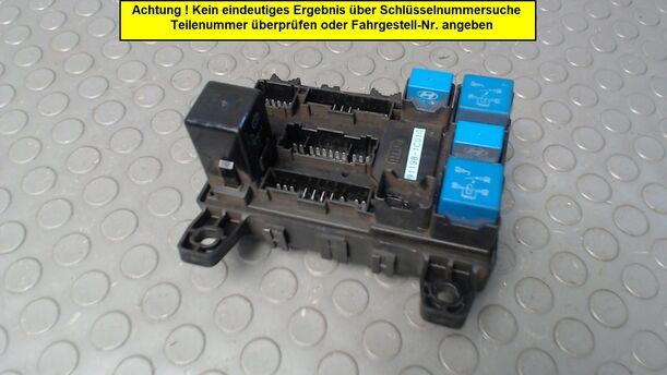 Foto: SICHERUNGSKASTEN eines Hyundai Getz 1.1