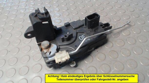 Foto: TÜRSCHLOSS LINKS eines Opel Astra GTC 1.4 GL