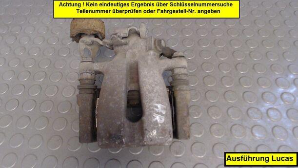 Foto: BREMSSATTEL HINTEN RECHTS eines Opel Zafira 1.8 255 592/Z04
