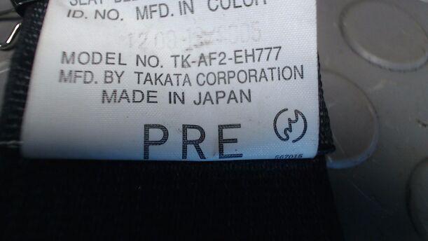 Foto: SICHERHEITSGURT VORN LINKS eines Mazda 6 Sport Kombi 2.0 CD DPF