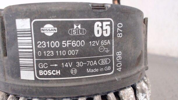 Foto: LICHTMASCHINE  BOSCH eines Nissan Micra 1.0