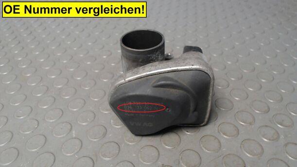 Foto: DROSSELKLAPPENSTUTZEN eines VW Polo 1.2
