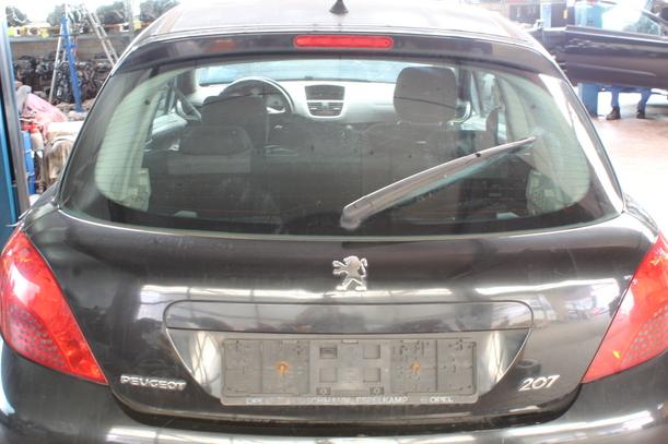 Foto: HECKKLAPPE eines Peugeot 207 110 CD Diamant