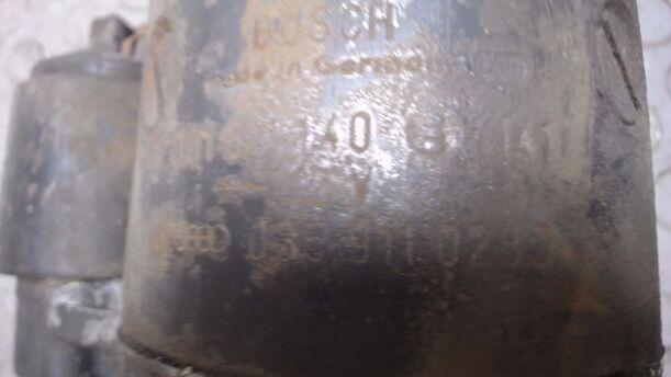 Foto: ANLASSER / STARTER (BOSCH eines Audi 80 1.9 5S  CC