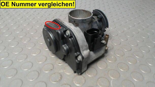 Foto: DROSSELKLAPPENSTUTZEN eines VW Polo 50