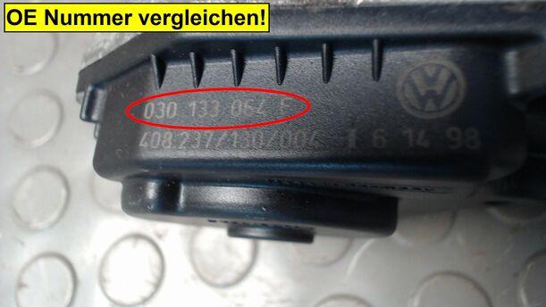 Foto: DROSSELKLAPPENSTUTZEN eines VW Polo 50