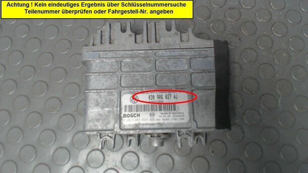 Foto: STEUERGERÄT EINSPRITZUNG eines VW Polo 50