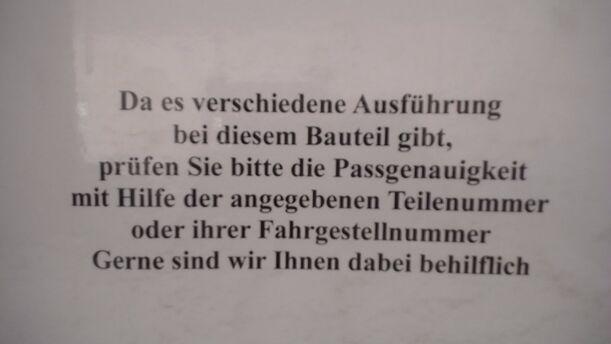 Foto: WICKELFEDER / SCHLEIFRING eines VW Bora 1.6