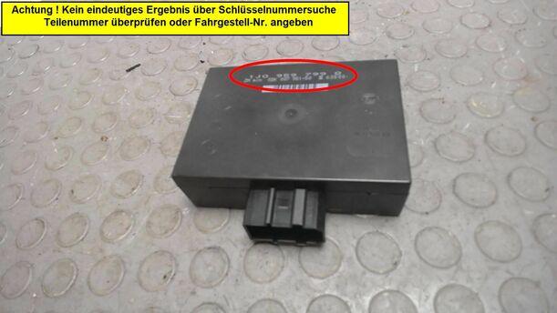 Foto: KOMFORTSTEUERGERÄT eines VW Bora 1.6 CD Diamant
