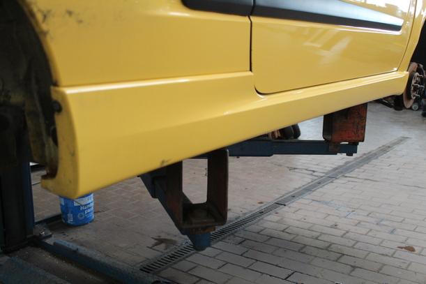 Foto: SEITENSCHWELLER RECHTS eines Chevrolet Aveo 1.2