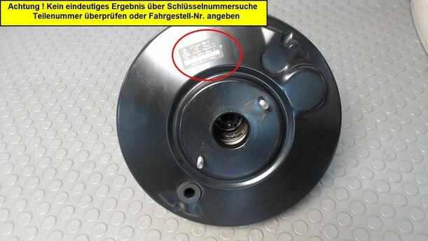 Foto: BREMSKRAFTVERSTÄRKER eines VW Touran 2.0 TDI DPF DSG
