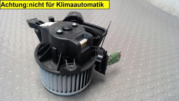Foto: HEIZUNGSGEBLÄSE eines Opel Corsa 1.0 12V CD Diamant