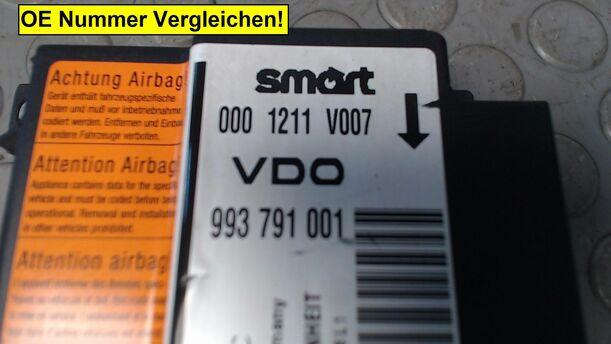 Foto: STEUERGERÄT AIRBAG eines Smart smart & pure GL