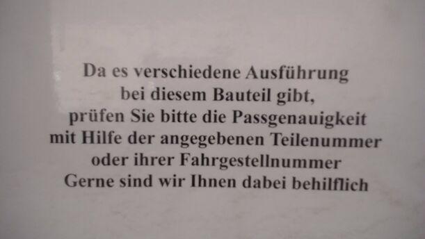 Foto: WICKELFEDER/ SCHLEIFRING eines VW Polo 1.2