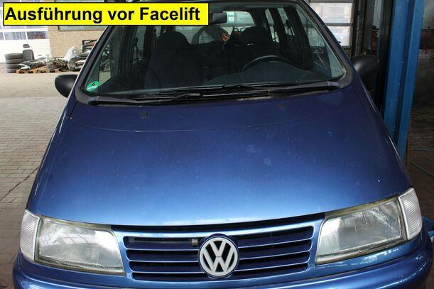 Foto: MOTORHAUBE eines VW Sharan 2.0