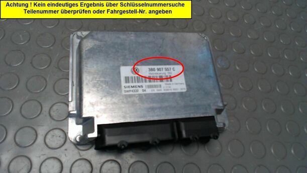 Foto: MOTORSTEUERGERÄT / STEUERGERÄT EINSPRITZUNG eines VW Passat Variant 1.6
