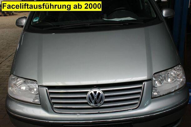 Foto: MOTORHAUBE eines VW Sharan 1.9 TDI SLX
