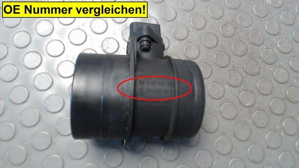 Foto: LUFTMASSENMESSER BOSCH eines VW Sharan 1.9 TDI
