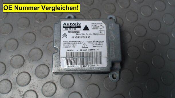Foto: STEUERGERÄT AIRBAG eines Citroen C5 Kombi HDi 135