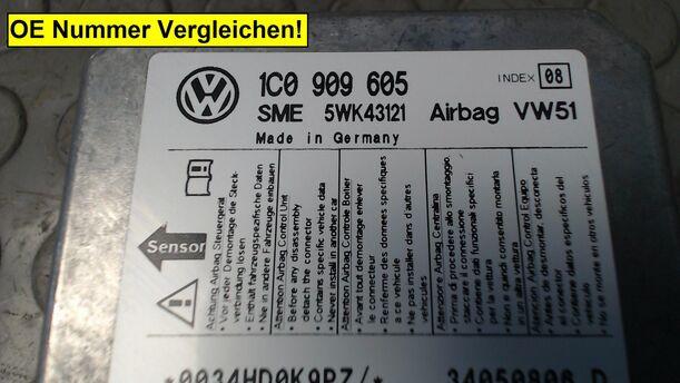 Foto: STEUERGERÄT AIRBAG eines Seat Alhambra 1.9 TDI Allrad