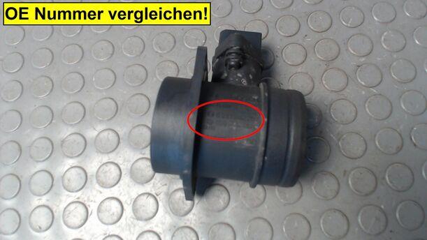 Foto: LUFTMASSENMESSER BOSCH eines Seat Alhambra 1.9 TDI Allrad