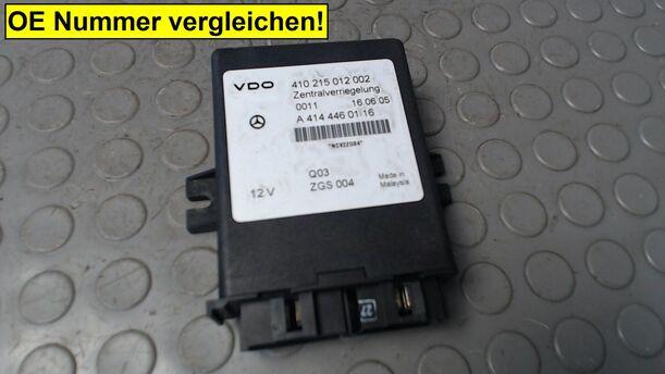 Foto: STEUERGERÄT ZENTRALVERRIEGELUNG eines Mercedes-Benz Vaneo CDI 1.7