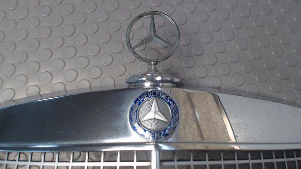 Foto: Kühlergrill eines Mercedes-Benz 250S