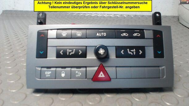 Foto: HEIZUNGSBETÄTIGUNG eines Citroen C5 Kombi HDi 135 GL