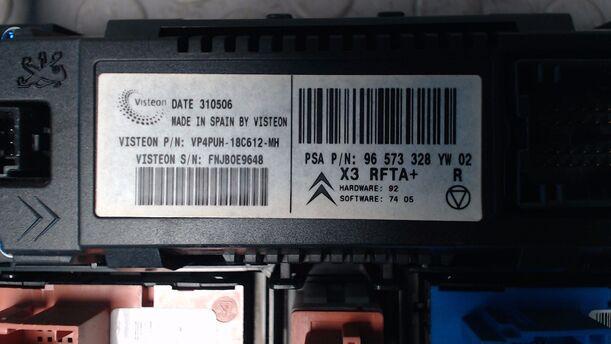 Foto: HEIZUNGSBETÄTIGUNG eines Citroen C5 Kombi HDi 135 GL