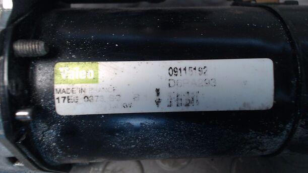 Foto: ANLASSER / STARTER VALEO eines Opel Meriva 1.4