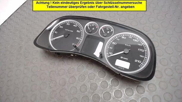 Foto: TACHOEINHEIT eines Peugeot 307 75