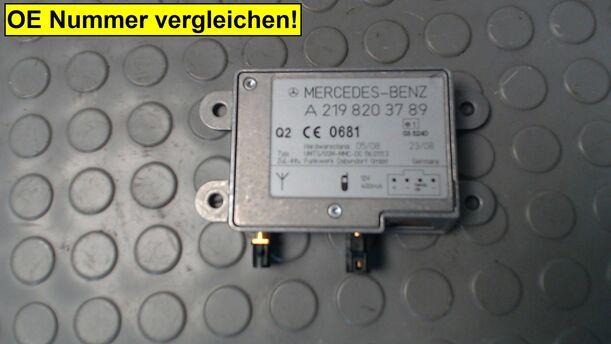 Foto: ANTENNENVERSTÄRKER eines Mercedes-Benz E 220 T CDI Automatik GL