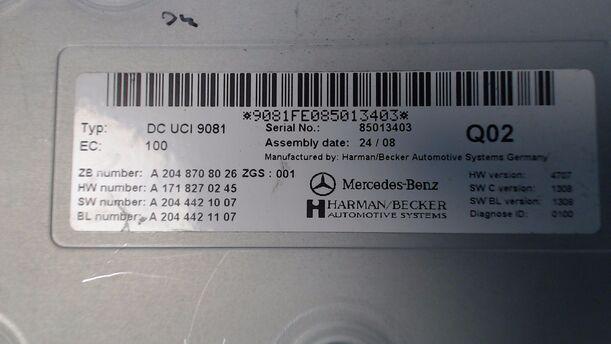 Foto: STEUERGERÄT MEDIA INTERFACE eines Mercedes-Benz E 220 T CDI Automatik GL